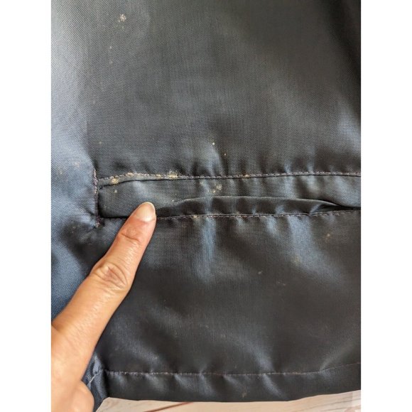 Vintage Racing Jacket Mens Size Medium M Navy AMA USA 48th ISDT Barn Find - Picture 5 of 13